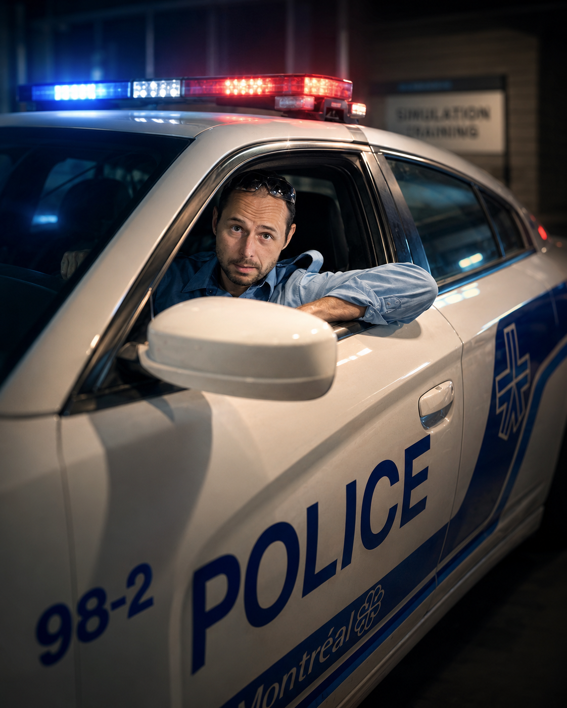 Martin Blais, simulation humaine pour la formation policière / Martin Blais, human simulation for police training