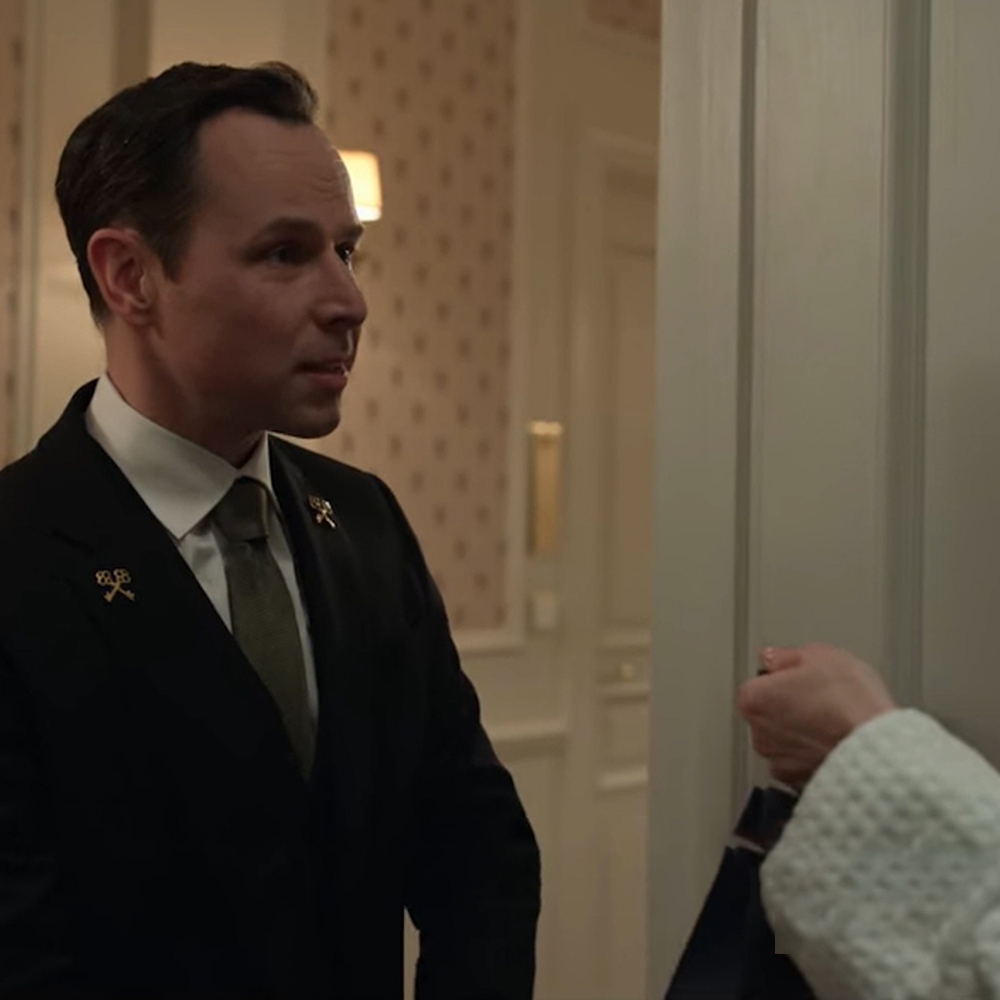 Martin Blais as the concierge in The Recruit