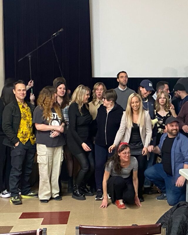 Martin Blais au Kino — réseautage en personne / in-person networking at Kino