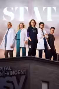 Visuel principal de la série québécoise STAT / Main artwork for the Quebec television series STAT